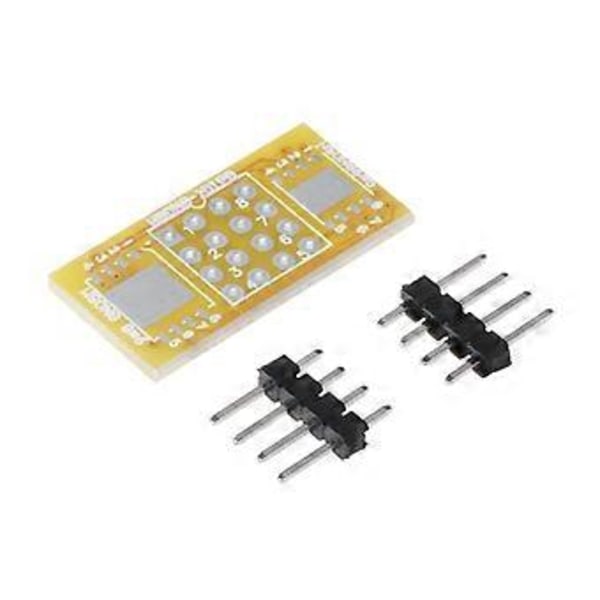 1st 2 WSON8 Till DIP8 Programmer Adapterkort QFN8/DFN8 Till DIP8 & WSON8/MLF8 Till D