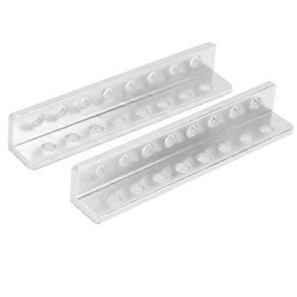 2 kpl 8 reiän L-tyypin alumiinipalkki robottitarvikkeet 12 x 12 x 72 mm 310300080072
