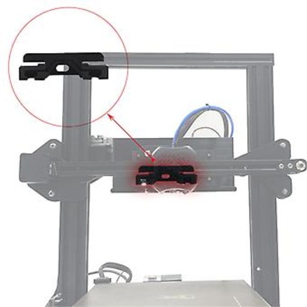 3D-skrivertilbehør 1600mm Linjelengde 24V LED Hvit Lampe Kretskort