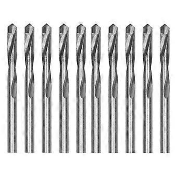 10 stk. Endefraeser Slidstyrke Høj Hårdhed Wolframstål Skarp Kant CNC Router Bits 6,5 mm