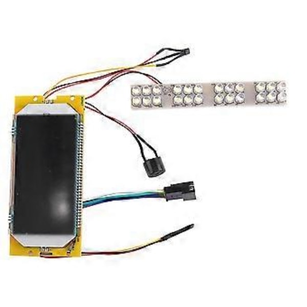 1 stk. LCD-skjerm for S1 S2 S3 elektrisk sparkesykkel, deler for universell 36V elektrisk sparkesykkel