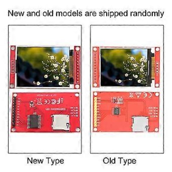 3V/5.5V ILI9225 2.0 Tuuman Sarjaportti TFT-näyttömoduuli Sarjaliitäntä 176x220