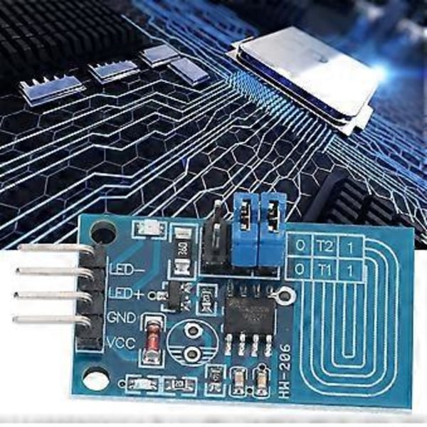 5st PWM Kontroll LED Dimmer Switch Kapacitiv Touch Dimmer Modul 2.4-5V