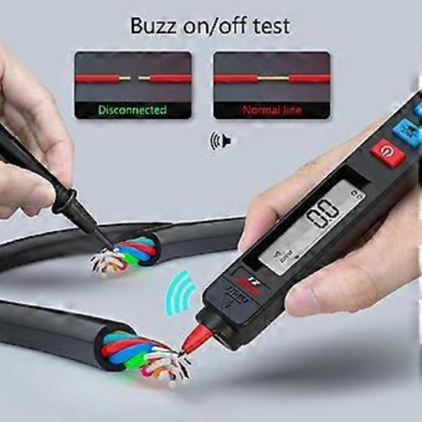Digital Multimeter Penna Typ Testare Automatisk Beröringsfri Spänningsdetektering