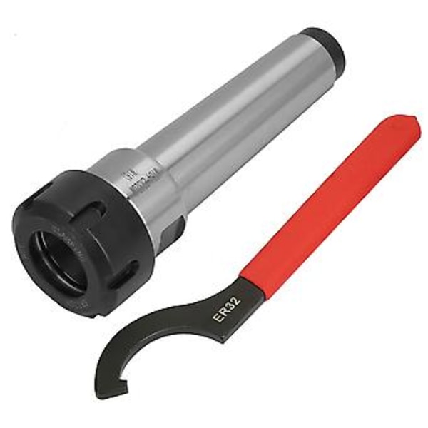 Hiiliteräksinen MT4 ER32 M16 Collet Chuck -työkalunpidin CNC-jyrsinkoneen sorvaustyökalu avaimella