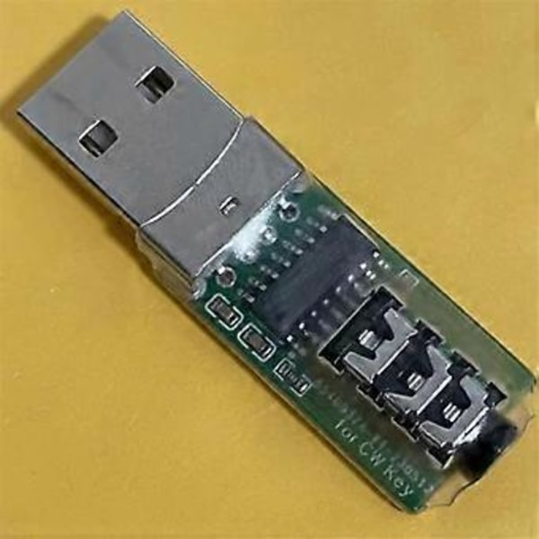 For VBand Morse USB-nøkkel Trainer Vband Mobiltelefon Datamaskin Kobling Kode Trainer Telegraf Trainer Nøkkel Tilkobling