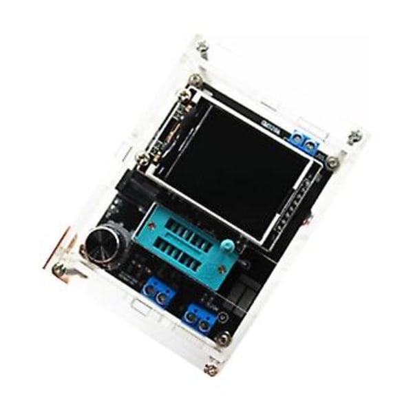 LCD-display GM328A Transistor Diod Er Cce Esr Volt Frekvensmätare PWM för Fyrkant W