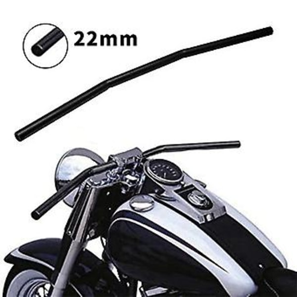 7/8 Tommers Sykkelstyre 22mm Drag Rett Styre Cafe R For Chopper Bobber
