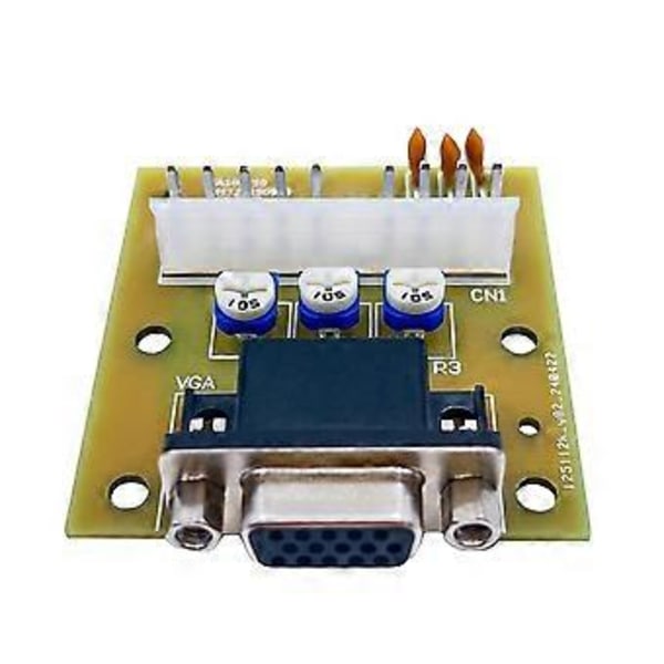 CGA til VGA eller VGA til CGA Adapter CGA/VGA VGA/CGA Arkade Skærm Konverter Video Konverter Board Skærm