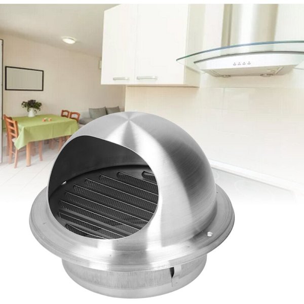160 Rustfrit stål udvendig emhætte genanvendelig udvendig ventilationsudluftning til køkken