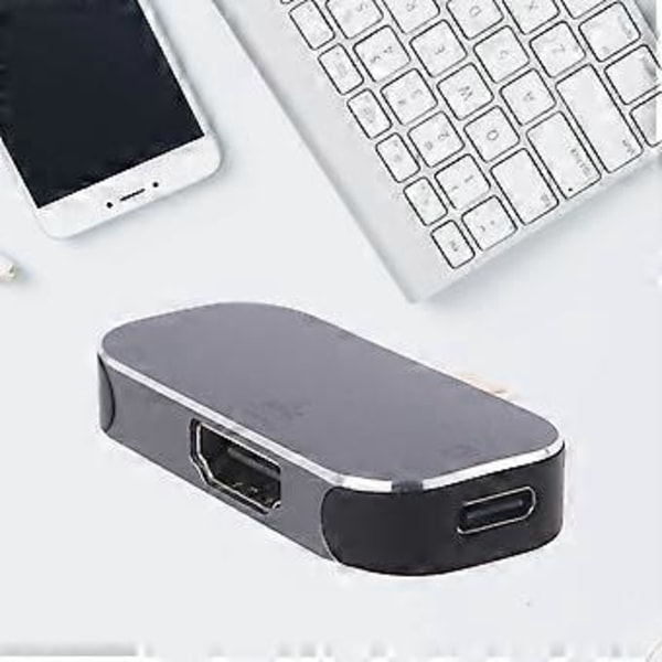 4K 60Hz USB-C/Type-C Muunnos Type-c HDMI-yhteensopivaan Matkapuhelinliittimeen