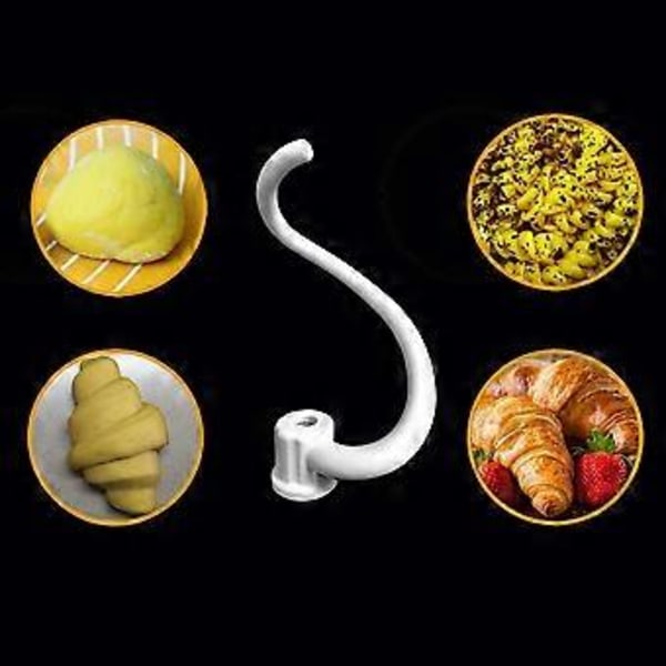 Spiralbelagd metall degkrok Spiralbelagd metall degkrok - Passar Kitchen Stand Mixer Bowl-Lift modeller