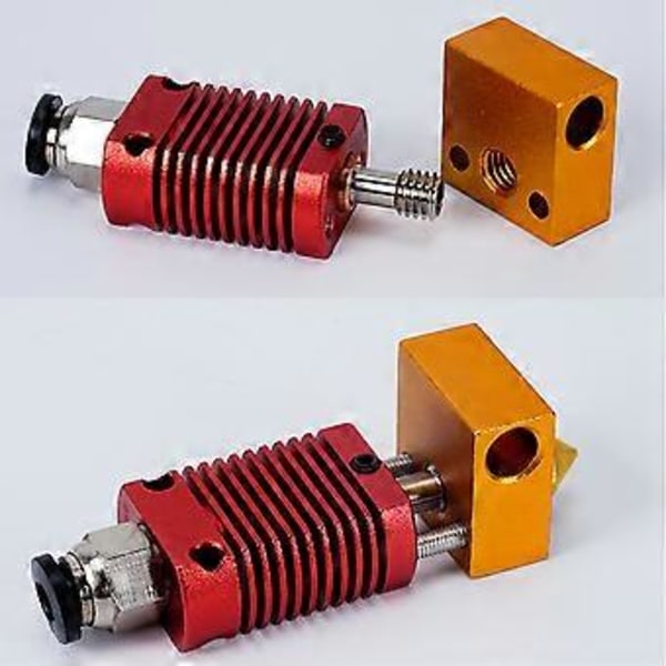Fuldmetal NF CR10-TCrazy Heat Break til Titanium Kobber Hals Til CR10 CR10 Ender 3 5Hotend Ender 3 Ender 5 3D Printer