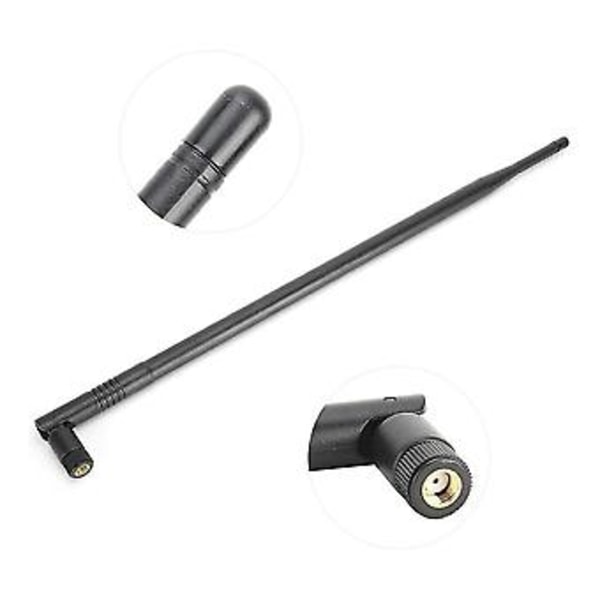 12dbi Wifi Antenn, 2.4g/5g Dualband Högförstärknings Wifi Antenn Lång Räckvidd Med Rpsma Kontakt För Wi