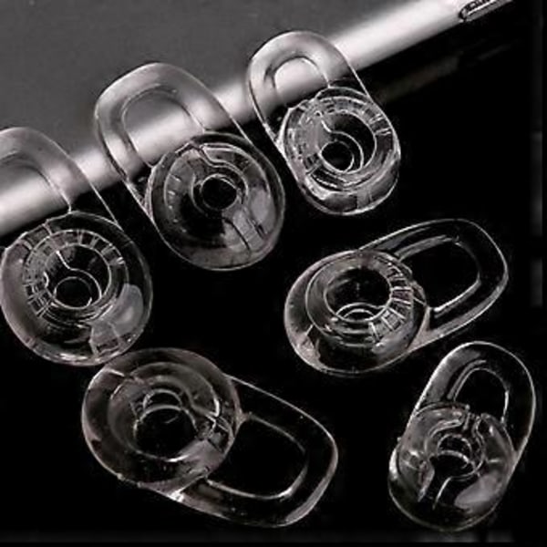 Hörlurar Öronproppar Silikonkuddar Skydd Hattar S/för M/för LEar Buds Gels Öronspetsar 1 Set Sladdansluten Premium Ersättning Sil