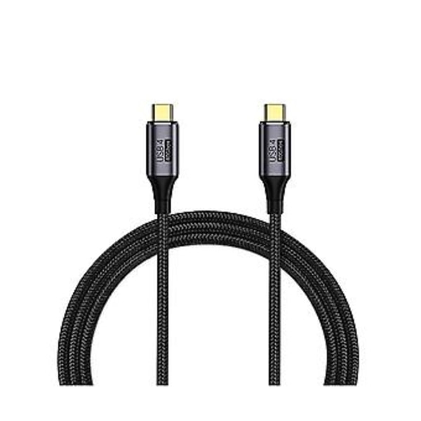 Usb Funct Datakabel, 40g 100w Type C Datakabel, 3 Høyhastighets Hurtiglading, type-c Til