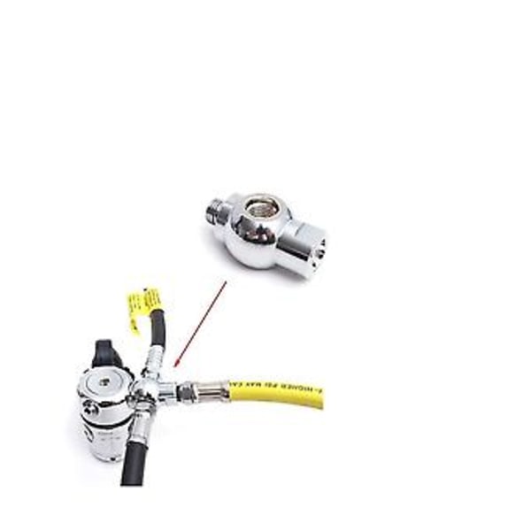 S Diving Sta Lavtryks 1 Til 3 Adapter Dykkeregulator Dykketilbehør