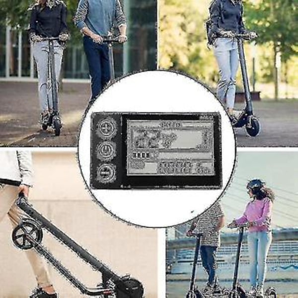 24v 36v 48v 60v 866 Controller Panel Dashboard+bremsegreb Elektrisk Cykel LCD Display Til Elektrisk E