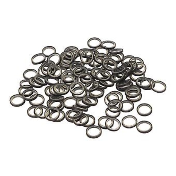 500 kpl Hammaslääketieteelliset oikomishoidon kuminauhat Kevyet 4,7 mm 3,5 Oz Vetokuminauhat Musta