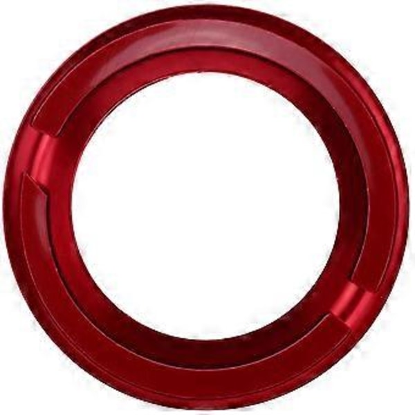 Högtalarringar för dörr, anodiserad aluminium A-stolpe högtalardekorationer cirkeltrim för 2016 2017 2018 2019