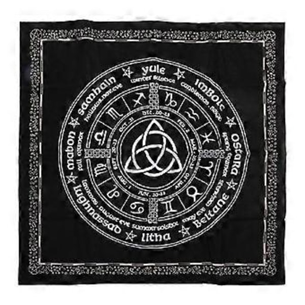 Hekse Pendel Divinasjon Divinasjonsduk Matte Brettspill Tarotkort Pad