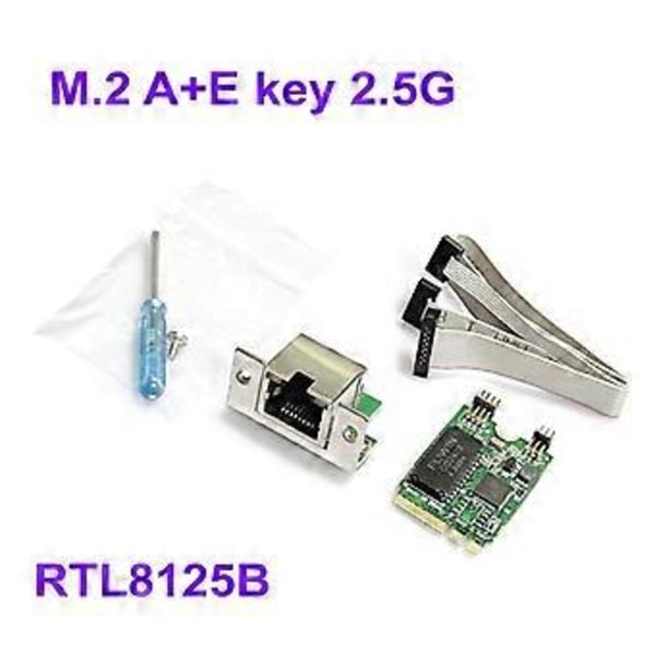 RTL8125B Mini Pcie 2.5Gigabit Ethernet Kort 10/100/1000M/2.5Gbps Adaptiv Desktop Soft Routing Netværkskort