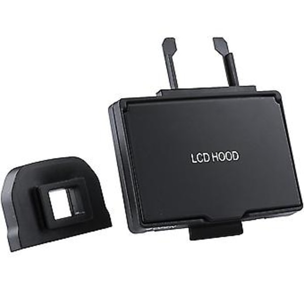 LCD-näytön suojus ponnahdusvarjolla LCD-näytön suojakalvo 6D-kameran suojakalvolle