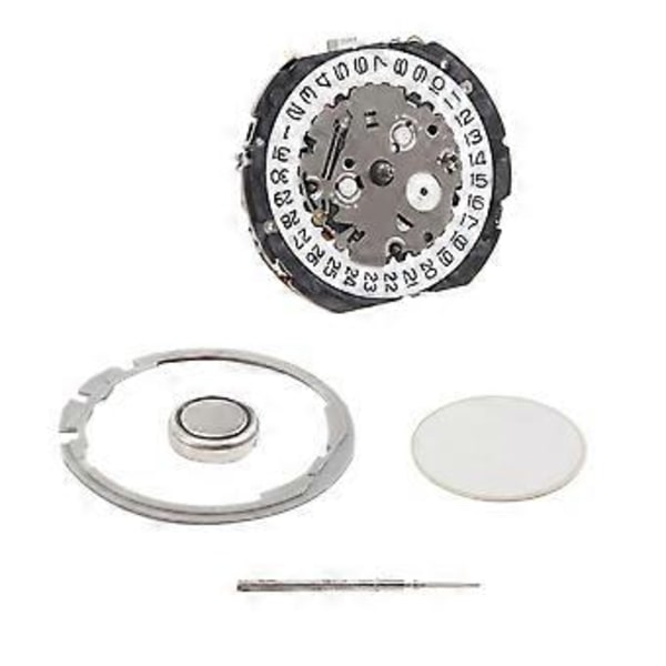YM62A Ersätter 7T62A Quartz Urverk Datum Vid 3 Klockreparationsdelar Ersättningsdelar