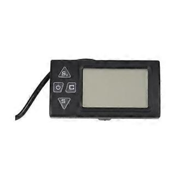 S861 LCD Ebike Display med SM Stik til Elektrisk Cykel BLDC Controller Kontrolpanel Sort 24v-36v