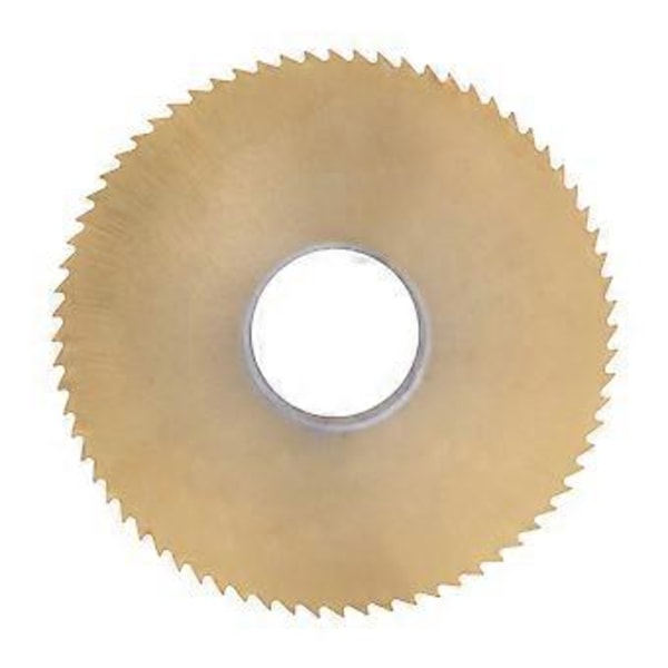 Sahanterä Leikkuuhiomalaikka TiPinnoitettu HSS Jyrsinterä 75 x 0,8 x 22mm 72 Hammasta