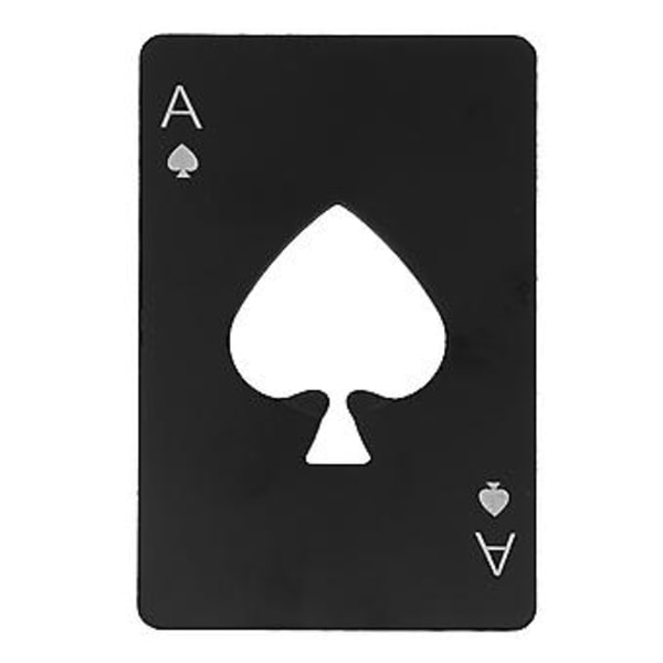 Stål Flasköppnare, Flasköppnare Rostfritt Stål Flasköppnare Pokerformad Flasköppnare Högprecisionsfunktionalitet
