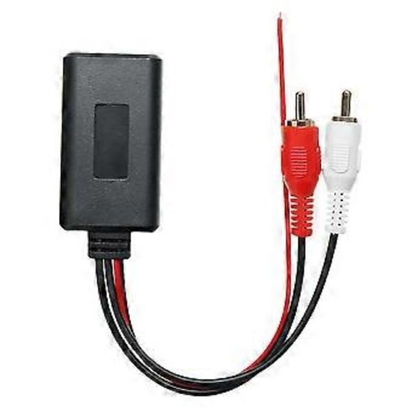 7st 5-12V Bil Trådlös Bluetooth Modul Musikadapter AUX Ljudkabel Universal 2RCA Gränssnitt Bluetooth Adapter