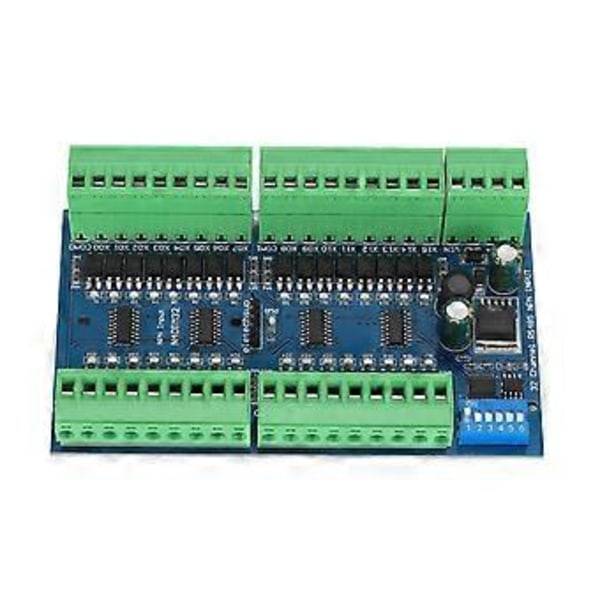RS485 Input Controller 32 Kanal DIN Skinne Isoleret PLC Switch Mængde Indsamlingskort NPN Modul Lavt Niveau