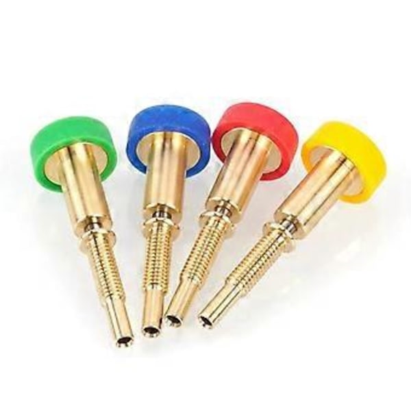 För Hotend Extruder 0.25mm 0.4mm 0.6mm 0.8mm 3D-skrivare Integrerade Munstycken Mässingsmunstycke 0.4mm