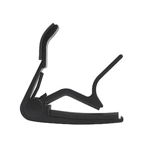 Enhånds Hurtigskift Capo For Gitar - Svart