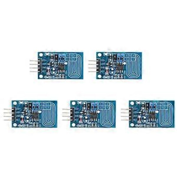 5st PWM Kontroll LED Dimmer Switch Kapacitiv Touch Dimmer Modul 2.4-5V