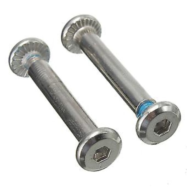 2 Sarjaa Matkalaukun Vaihtopyöriä Akselit Deluxe Korjaustyökalu Ulkohalkaisija 68mm