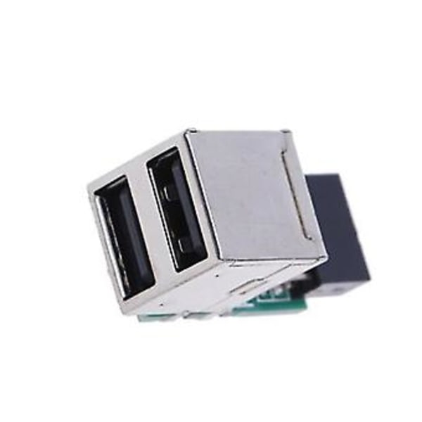 1kpl Sisäinen Emolevyn 9-nastainen - 2 Portin USB 2.0 A Naarasadapteri