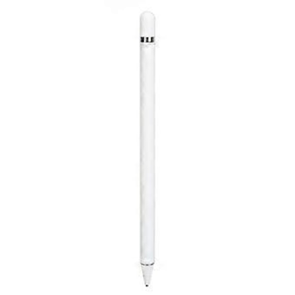 Universal Stylus Penn Magnetisk Pennhette Åpne og Bruk 95mAh Micro USB Berøringsskjermpenner for Smarttelefon Nettbrett Datamaskin Hvit