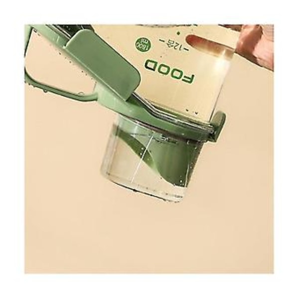 Tank Förseglad Tank Förvaringslåda Fack Transparent Låda Plast Matförvaringslåda Blå