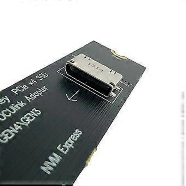 M.2 NVME til U.2 Oculink SFF-8612 Adapter PCI-E NGFF Multifunktions Bekvemmeligheds Adapter GEN4