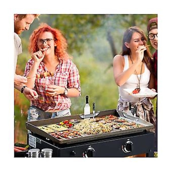 2 kpl Ruostumaton teräs Ba Pan Lasta Hs Lastalla H Grilli Grillaustyökaluteline Pidiketeline G