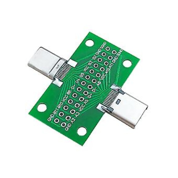 Till Fe Typ C Pcb Kort Kort Med Usb 3.1 Port 20.6x36.2mm Kort Med