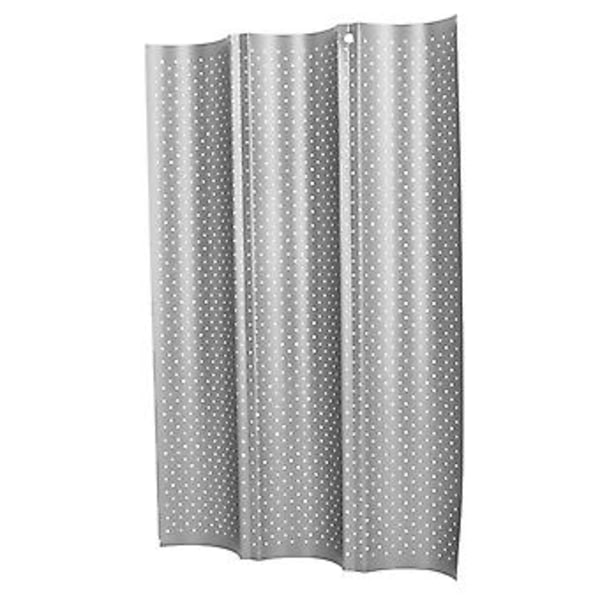 Non-stick Multispårs Vågig Form Franskt Bröd Pan Baguette Bakplåt Köksredskap (3 Spår)