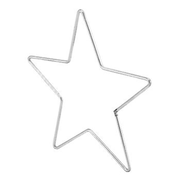 Måne Stjerne Drømmefanger Metallringer Sirkel Makrame For DIY Håndverk Drømmefanger Laging Hjem Veggdekor