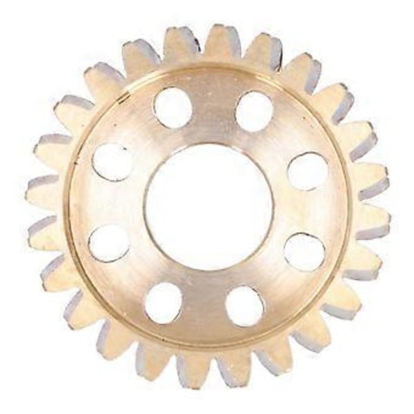 14mm 24 Tænder Messing Snekke 1.5 Modul Messing Snekkegearhjul til Motordrev Gear