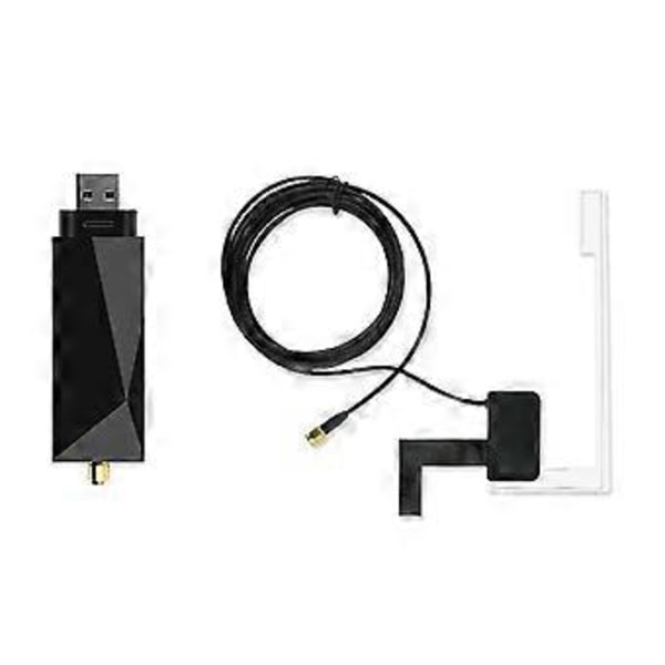 /+ Antenne med USB-adapter Universal Android Bilradio GPS Stereo Mottaker + Signal Hovedenhet Spiller