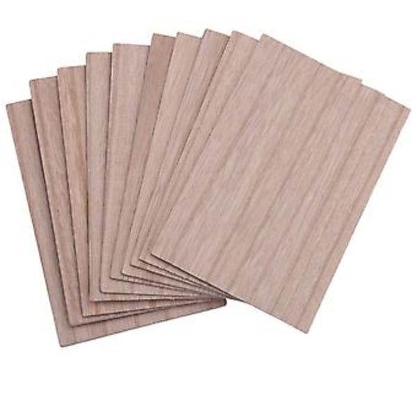 10 stk. Balsatræsplader 150*100*2mm Kompatib Skibs Håndværk Diy