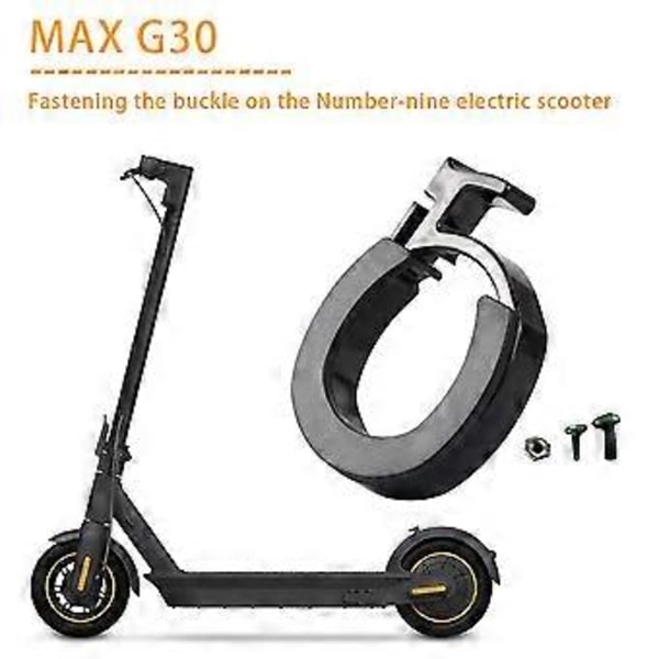 Rund Lås Begränsningsring Bas Tillbehör Kit För Ninebot Max G30 Elektrisk Scooter Fäste Skateboard Ersättningsdelar