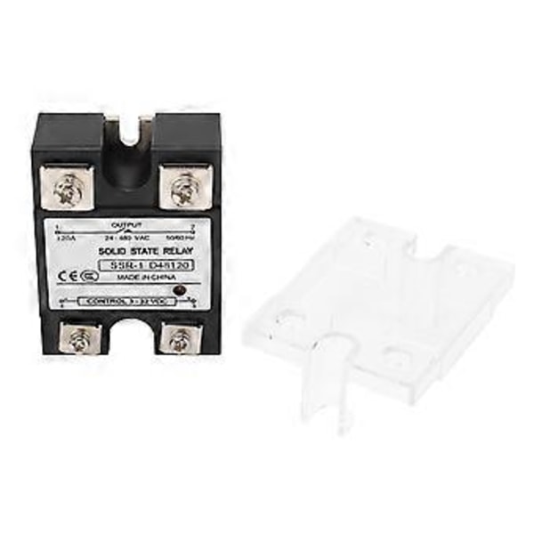 DC Kontroll AC Solid State Relä Modul 480V Maximal Lastspänning DC till AC SSR Modul 120A 24480VAC